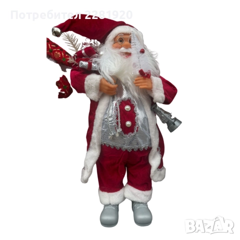 Коледна фигура Дядо Коледа – създай празнично настроение у дома!, снимка 6 - Декорация за дома - 52833334