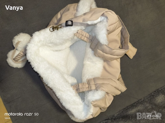 Мека транспортна чанта/раница 32/22/25 см, снимка 2 - За кучета - 52257267