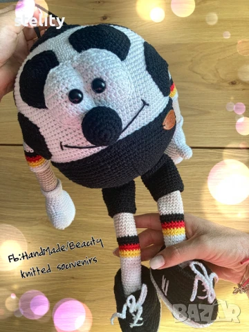 Плетена футболна топка, снимка 3 - Футбол - 51297314