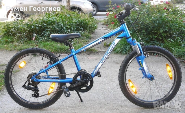 Употребяван детски велосипед/колело Specialized Hotrock, 20″, 6 скорости, твърда алуминиева рамка, снимка 2 - Велосипеди - 52218629