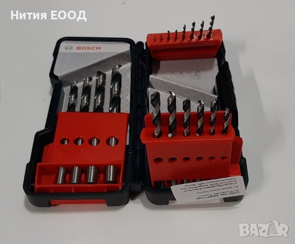 Bosch Комплект бързопробиващи свредла HSS PointTeQ 18 части в Toughbox, 2608577350, снимка 4 - Други инструменти - 40034366