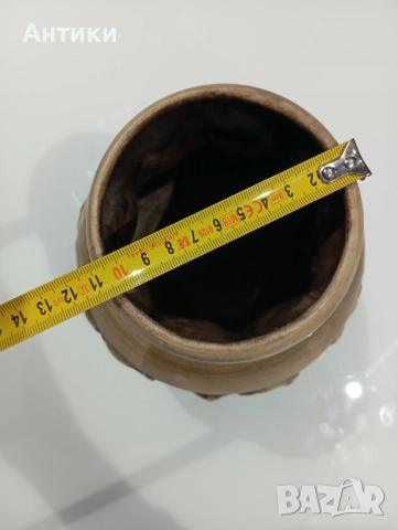 Керамична стара ваза Knodgen Keramik , снимка 8 - Вази - 52527393