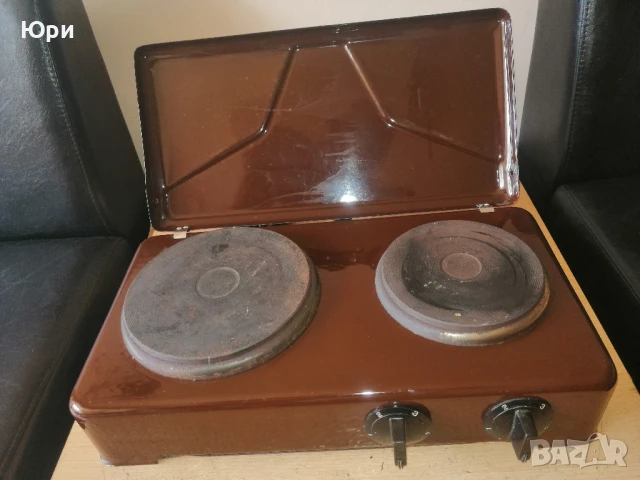 Продавам български двоен котлон с капак 2000W