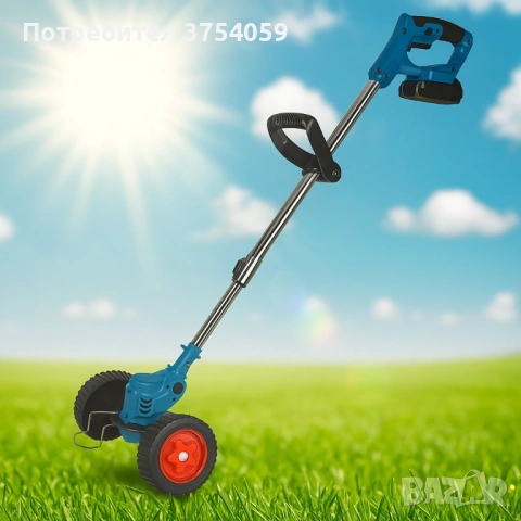 Акумулаторен тример за трева 21V Max с 2 батерии