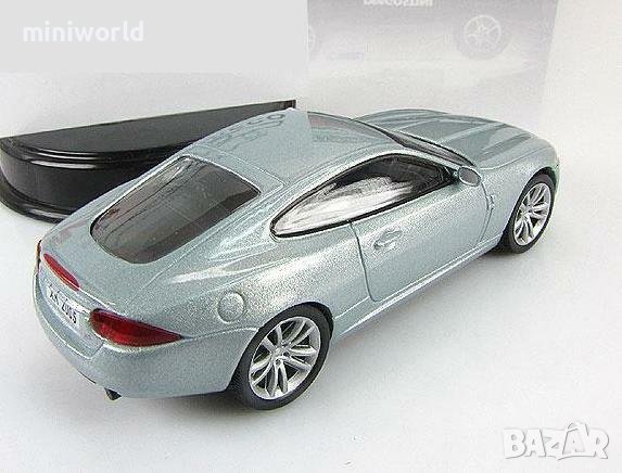Jaguar XK Coupe 2005 - мащаб 1:43 на ДеАгостини модела е нов в блистер, снимка 14 - Колекции - 44025919