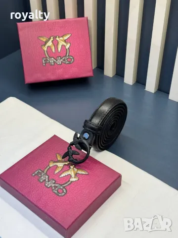 Pinko дамски колани естествена кожа , снимка 3 - Колани - 49549717
