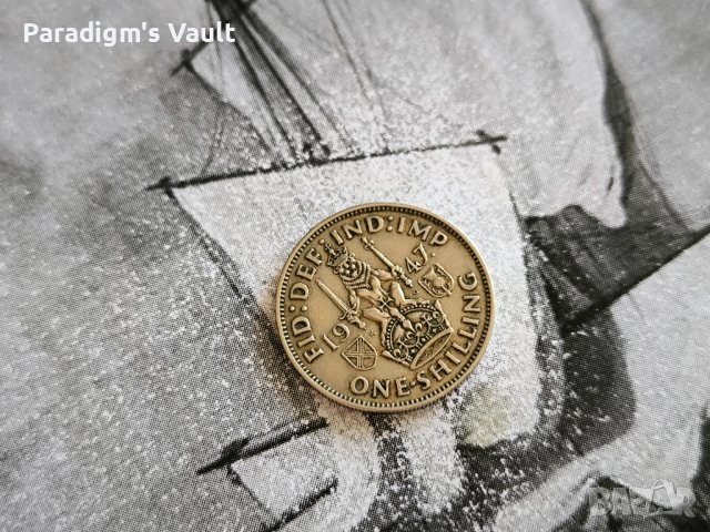 Монета - Великобритания - 1 шилинг | 1947г., снимка 1 - Нумизматика и бонистика - 43911230
