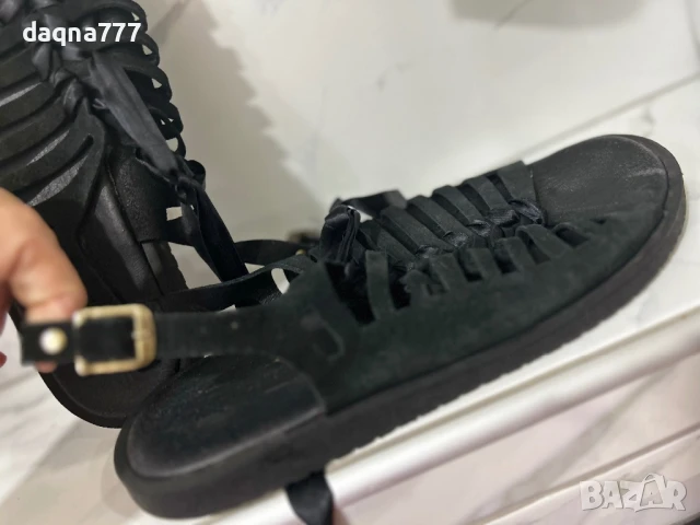 Немски сандали ест велур Германия, снимка 7 - Сандали - 50768940