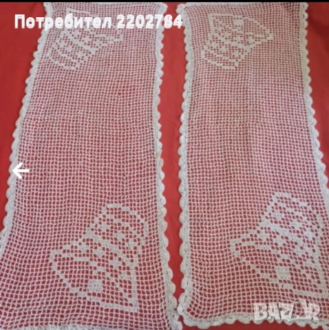 Пердета на една кука,дантели на една кука ,перде, снимка 18 - Антикварни и старинни предмети - 29072922