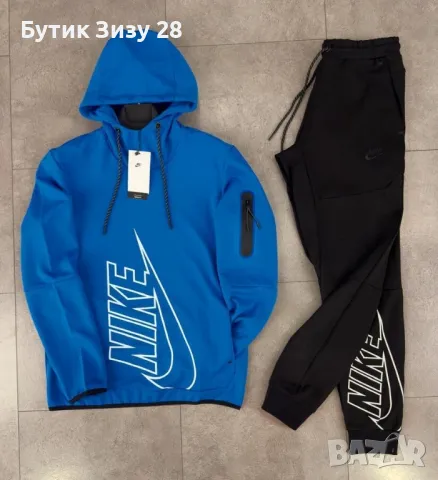 Мъжки екипи Nike Tech Fleece в 4 цвята , снимка 1 - Спортни дрехи, екипи - 47335326