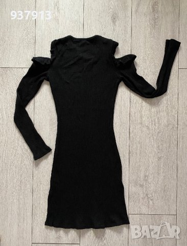 Черна рокля, снимка 3 - Рокли - 40724941