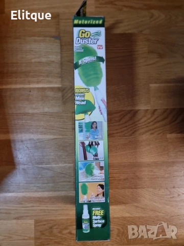 Четка за прах Go Duster с 3 сменяеми приставки – TV59 🧹, снимка 3 - Други стоки за дома - 53216735