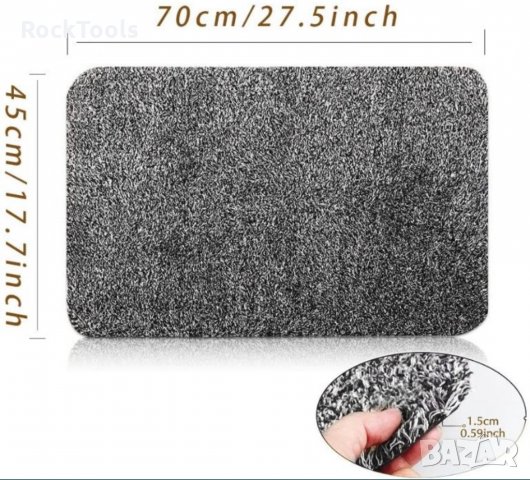 ХИТ 2021 Абсорбиращо мръсотията килимче постелка за входна врата килим, снимка 3 - Изтривалки - 32352628