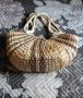 🎁подарък 🎁 💕Плетена плажна чанта от естествен ратан - ракита, снимка 4