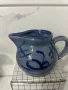Глазирана керамика Германия 🇩🇪каничка  за сметана/ мляко Винтидж, ръчно изработена  Витринна, снимка 3