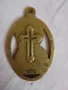 медальон медал бронз двустранен 5/3 см, снимка 2