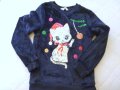 Коледна блузка H&M 8-10 г., снимка 1 - Детски Блузи и туники - 43249296