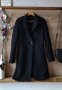 Черно палто вълна ZARA , снимка 1 - Палта, манта - 44128322