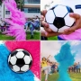 Футболна Топка за Разкриване Пола на Бебето Gender Reveal Парти, снимка 1