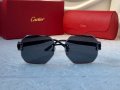 Cartier 2022 дамски слънчеви очила Осмоъгълник с камъни, снимка 3