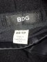 BDG - Made in U.S.A- XS -Нов страхотен дълъг клин от плътен микрофибър с отблясъци и кожа , снимка 11