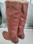 Естествена кожа дамски ботуши 40 номер, снимка 8