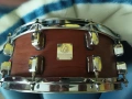 Продавам бутиково барабанче на немската фирма Kirchhoff maple 14x5,5 в перфектно състояние , снимка 5
