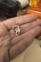 Нова сребърна висулка козирог , снимка 1 - Колиета, медальони, синджири - 43675312