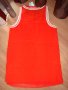 CALVIN KLEIN DOUBLE LAYER A-LINE DRESS – нова рокля оранжево-червена, снимка 6