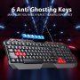 Пълноразмерна кабелна геймърска клавиатура UK layout Anti-ghosting , снимка 4