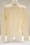Пуловер в цвят екрю марка Vincenzo Boretti - L, снимка 3