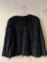 RESERVED Черно сако с ресни и сребърни нишки 40 размер 🖤, снимка 6