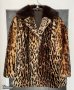 Луксозно тигрово немско палто от естествена кожа Pelz-Papas, снимка 1 - Палта, манта - 43350221