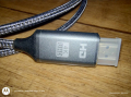 Кабел DISPLAY PORT към HDMI, снимка 3