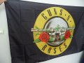 Guns N' Roses знаме флаг Гънс енд Роузес Хард рок Аксел Слаш, снимка 2