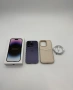 iPhone 14 Pro 128GB Deep Purple / 100% Батерия / Перфектен Технически, снимка 1