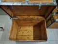 Стар дървен сандък/ракла/скрин, снимка 5