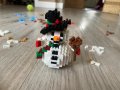 Нов комплект Коледа 2023 Блокчета - Дядо Коледа, Снежен Човек, Елен, снимка 8