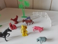 Пластмасови домашни и диви животни и лот динозаври., снимка 8
