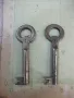 Лот от 2 бр. ключа за брава, снимка 1