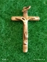 Сребърен кръст висулка майсторска ръчна изработка 52467, снимка 1