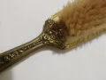  Стара аристократична хубава четка за дрехи с бродерия прекрасна бронзова изработка и хубава бродери, снимка 9