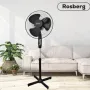 Вентилатор Rosberg, 45W, 40 см.черен, 2 ГОДИНИ ГАРАНЦИЯ, снимка 1