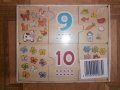 Детски дървен пъзел с цифри и картинки., снимка 4