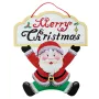 5295 Голяма коледна табела Дядо Коледа с надпис Merry Christmas, 44 cm, снимка 2