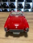 Метална колекционерски модел BBURAGO CHEVROLET CORVETTE 1957 1:18, снимка 4