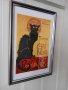 ретро постер с черна котка, снимка 2