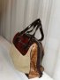 Естествена Кожа  чанта  марка Sisley, снимка 1 - Чанти - 32251920