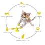 Забавна и възпитателна въртяща се играчка за котки, снимка 5