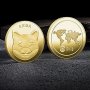 Shiba Inu coin / Шиба Ину монета ( SHIB ) - Gold, снимка 2